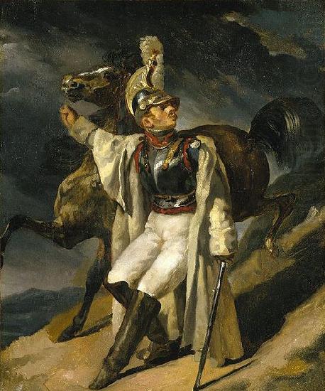 The Wounded Cuirassier, study, Theodore Gericault